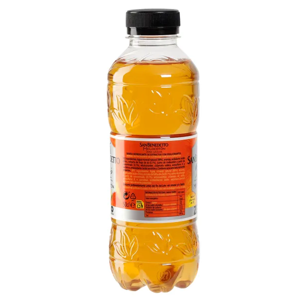 Refresco de té con melocotón zero San Benedetto 500 ml 4