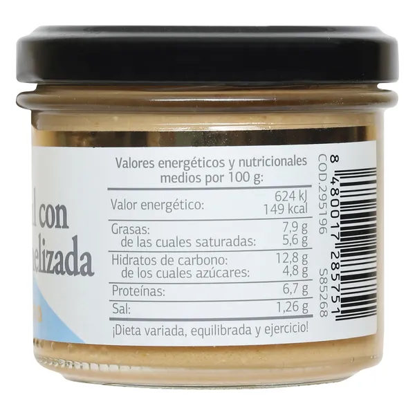 Crema de queso azul con cebolla caramelizada  Dia Nuestra Alacena frasco 110 g 3