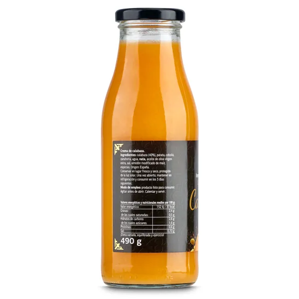 Crema de calabaza Al Punto Dia botella 490 ml 2