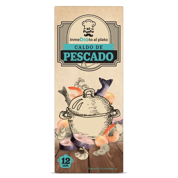 Caldo de pescado Dia Al punto caja 12 unidades 2
