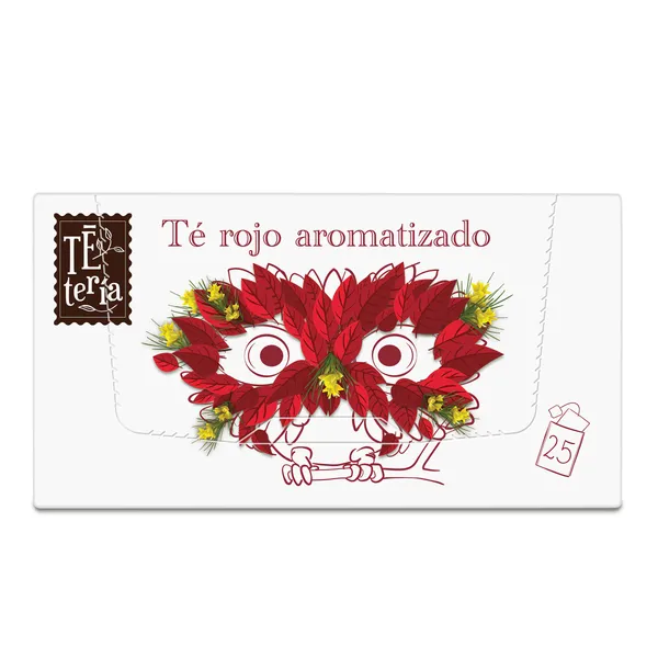 Té rojo aromatizado  Tetería de Dia caja 25 unidades 2