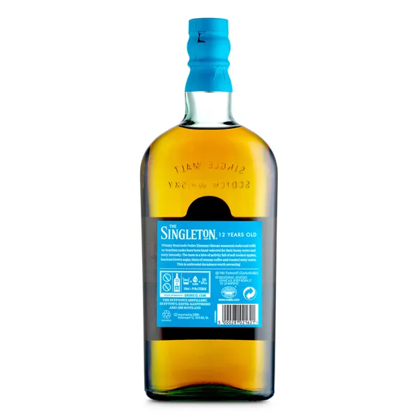 Whisky 12 años The singleton botella 70 cl 2