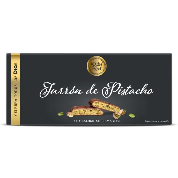 Turrón de pistacho Dulce Noel Dia caja 150 g 2