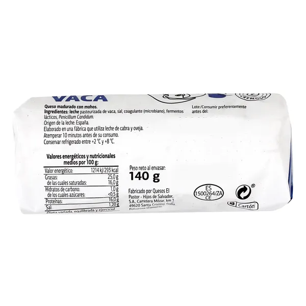 Rulo de queso de vaca Dia Láctea 140 g 3