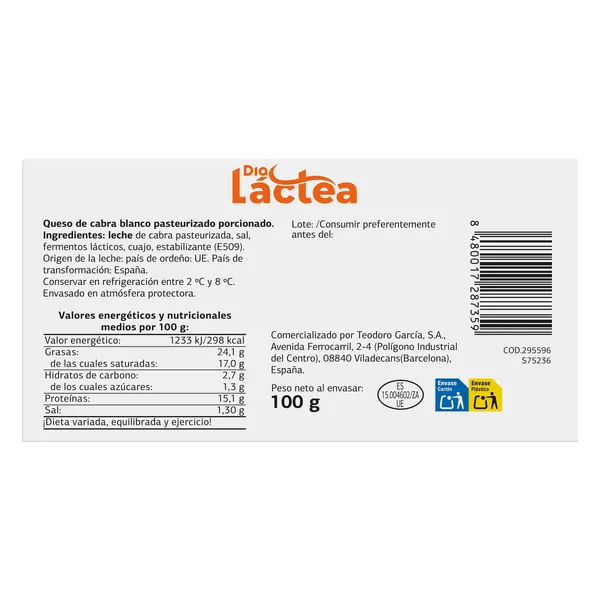 Medallones de queso de cabra Dia Láctea 100 g 4