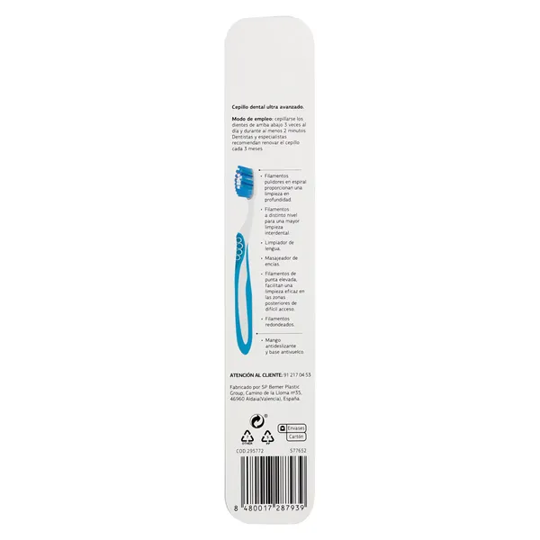 Cepillo de dientes avanzado medio Imaqe de Dia blister 1 unidad 3