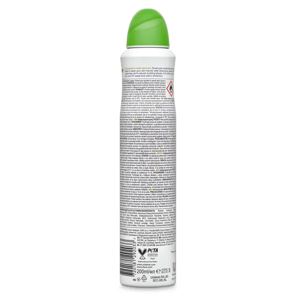 Desodorante go fresh pepino y té verde Dove 200 ml 5