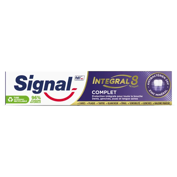 Pasta de dientes integral 8 complet Signal tubo 75 ml