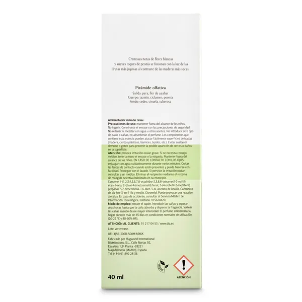 Ambientador mikado relax Dia Imaqe 40 ml 4