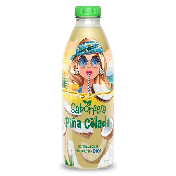 Bebida refrescante sabor piña colada Saborfera de Dia botella 1 L