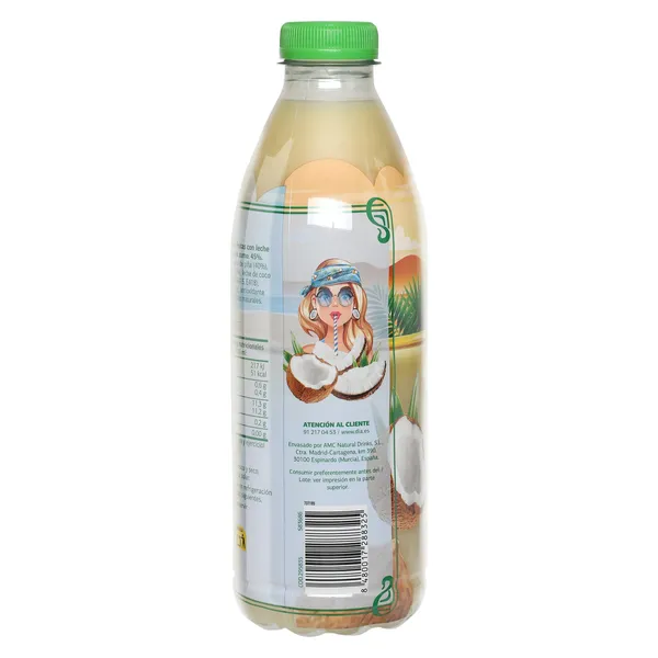 Bebida refrescante sabor piña colada Saborfera de Dia botella 1 L 3