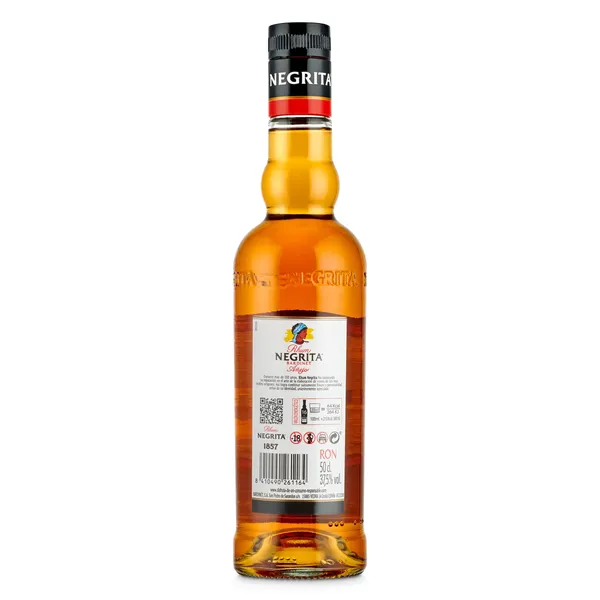 Ron añejo Negrita botella 50 cl 2