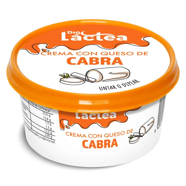 Crema de queso de cabra Dia Láctea 125 g 3