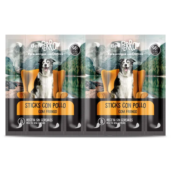 Snack para perros sticks con pollo Deliperro de Dia bolsa 88 g 2