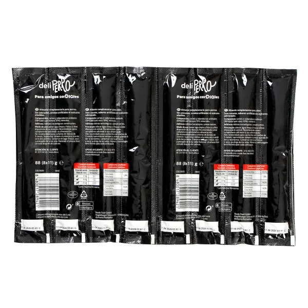 Snack para perros sticks con ternera Deliperro de Dia bolsa 88 g 3
