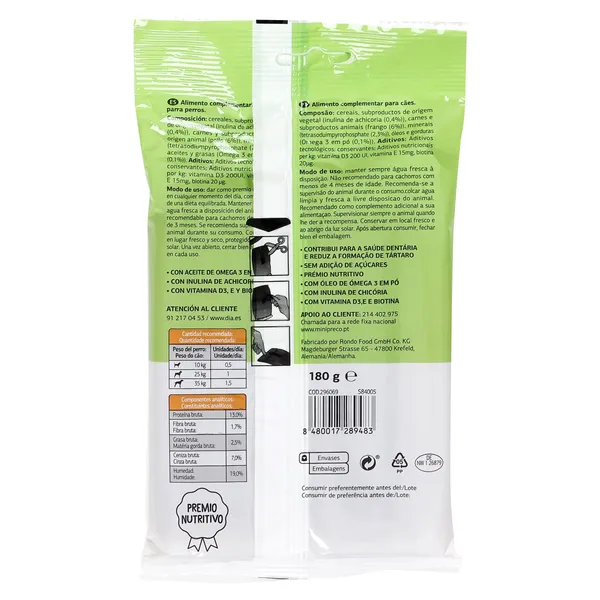 Sticks dentales para perros Dia Deliperro 180 g 4