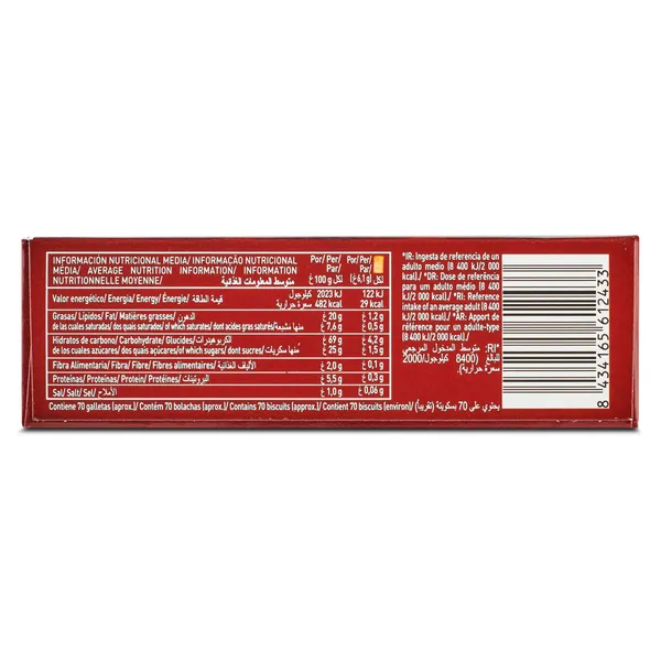 Galletas con canela Cuétara Napolitanas caja 426 g 4