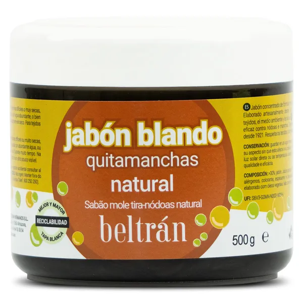 Jabón blando quitamanchas natural Beltrán 500 g 2