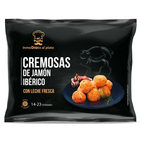Croquetas de jamón ibérico Dia Al Punto 350 g 2