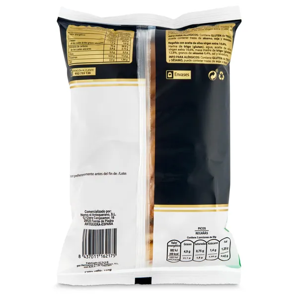 Surtido de picos y regañás Horno el antequerano 150 g 2