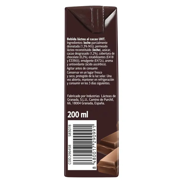 Batido de chocolate Dia Láctea 6 x 200 ml 5