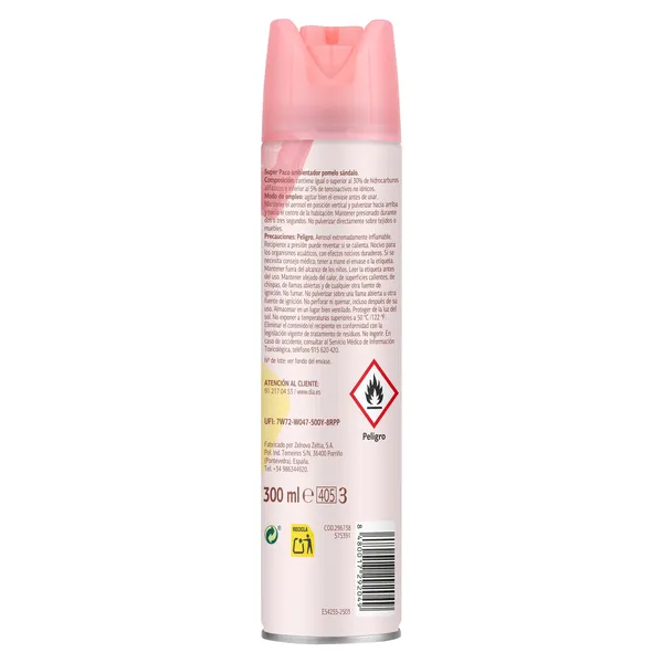Ambientador pomelo y sándalo Dia Super Paco spray 300 ml 3