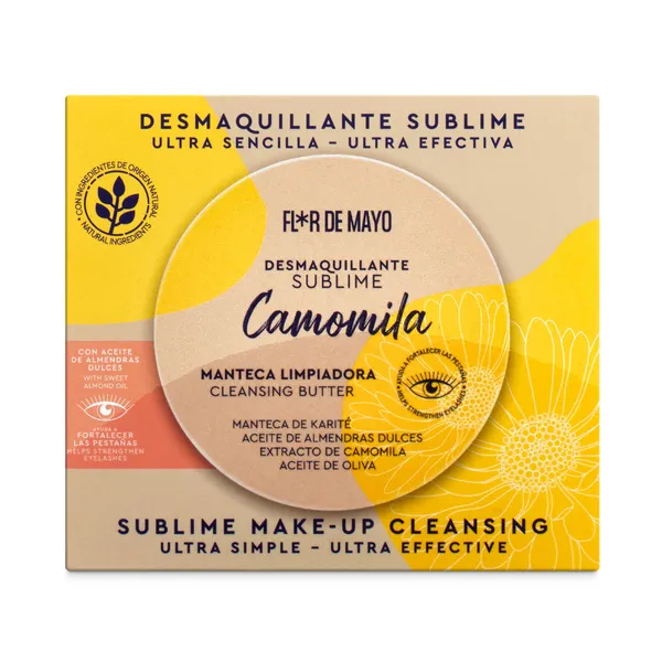 Desmaquillante sublime camomila Flor de mayo bote 80 g 2