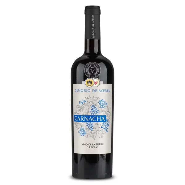 Vino tinto garnacha Señorío de Ayerbe botella 75 cl