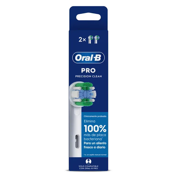 Recambio cabezal precisión para cepillo de dientes Oral-B blister 2 unidades