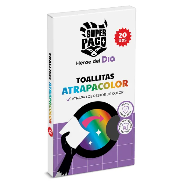 Toallitas atrapacolor Dia Super Paco 20 unidades 3