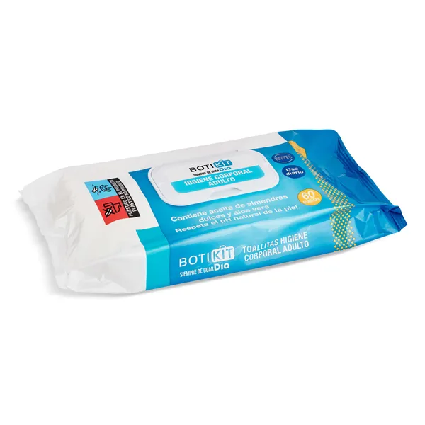 Toallitas de higiene corporal Dia Botikit 60 unidades 3