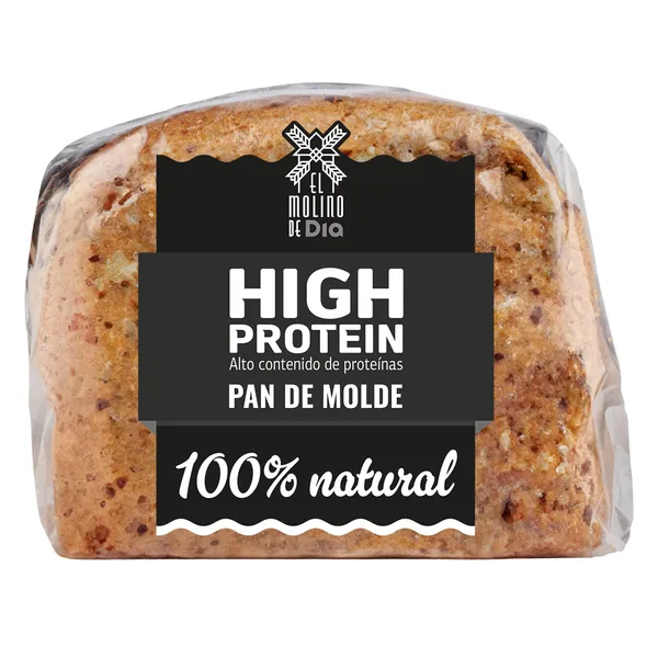 Pan de molde alto en proteínas El Molino de Dia 400 g 3