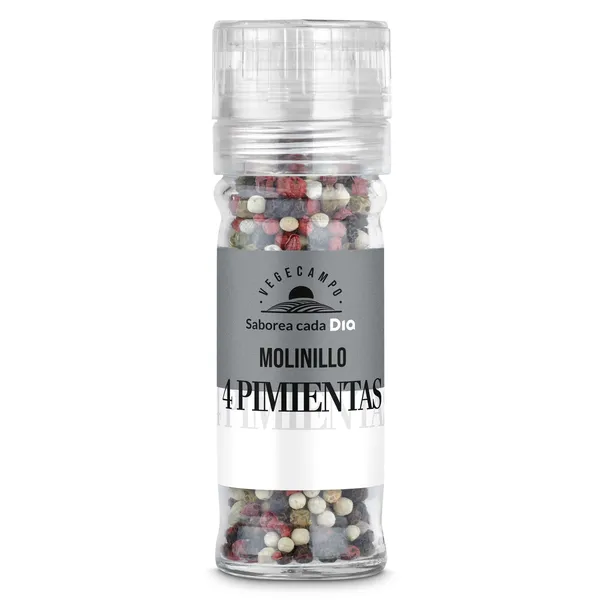 Molinillo cuatro pimientas Dia Vegecampo 42 g 2
