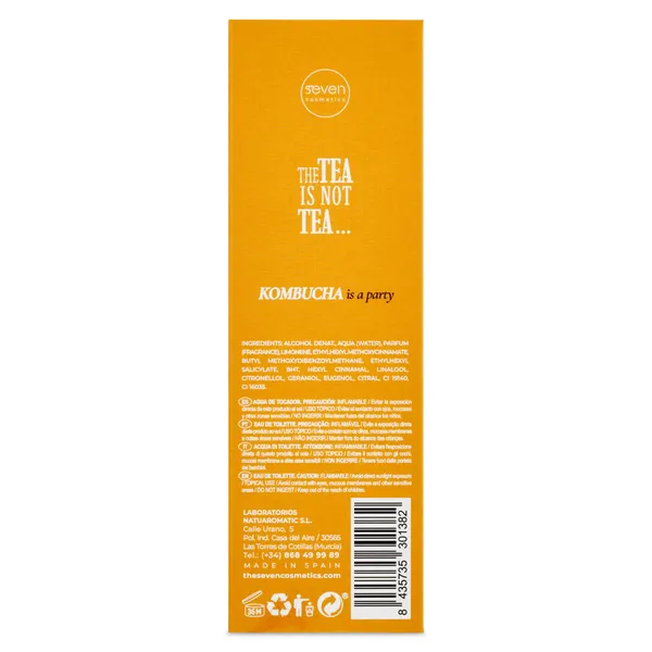 Colonia kombucha is a party The Seven Cosmetics frasco 100 ml 3