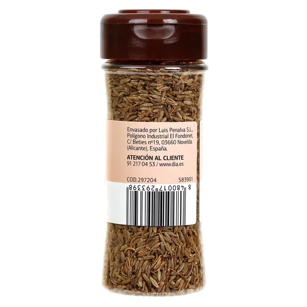 Comino en grano  Vegecampo de Dia frasco 50 g 3