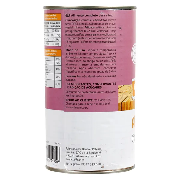 Alimento para perros de albóndigas con salsa con ave Dia Deliperro 1.2 Kg 3