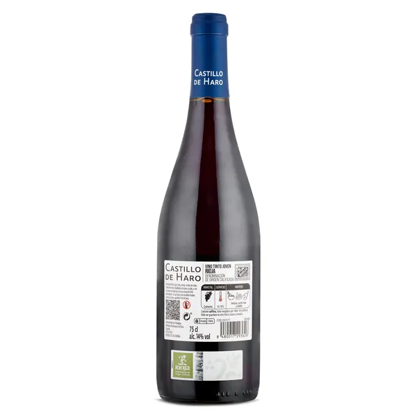 Vino tinto joven D.O. Rioja Castillo de Haro 75 cl 3
