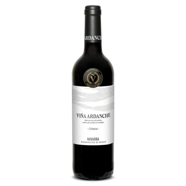 Vino tinto crianza D.O. Navarra Viña Ardanche botella 75 cl