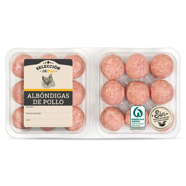 Albóndigas de pollo Selección de Dia 420 g 2
