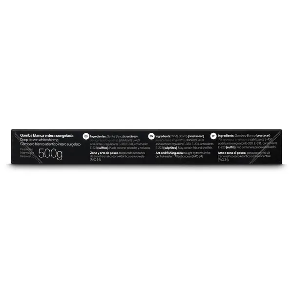 Gamba blanca caja 500 g 4