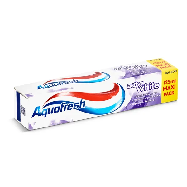 Pasta de dientes active white Aquafresh tubo 125 ml