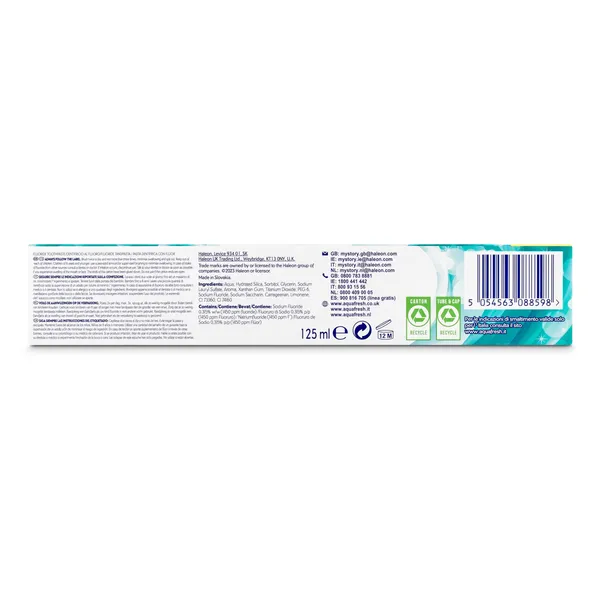 Pasta de dientes active fresh Aquafresh 125 ml 3