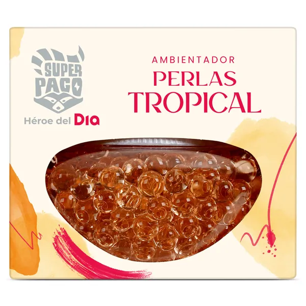 Ambientador perlas perfumadas tropical Super Paco de Dia 110 g 2