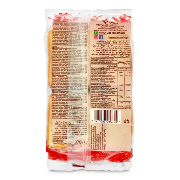 Bocaditos Dulcesol bolsa 243 g 2