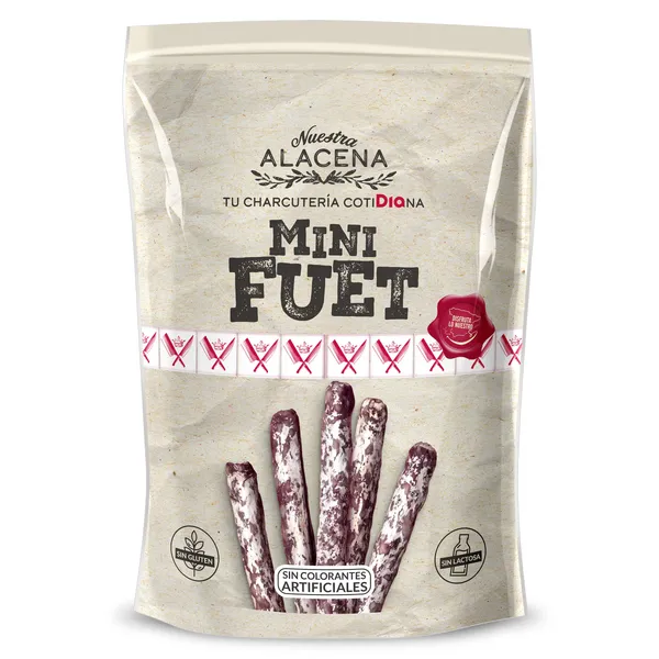 Mini fuet Dia Nuestra Alacena 50 g 2