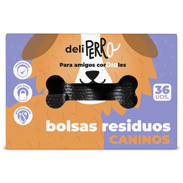 Bolsas para residuos caninos con asas Dia Deliperro 36 unidades 2