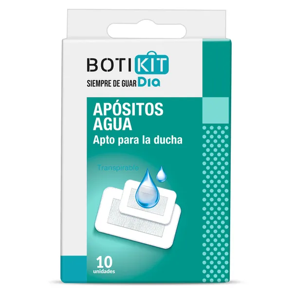 Tiritas impermeables al agua Botikit de Dia caja 10 unidades 2