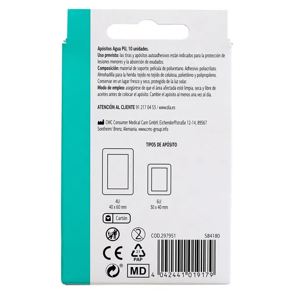 Tiritas impermeables al agua Botikit de Dia caja 10 unidades 3