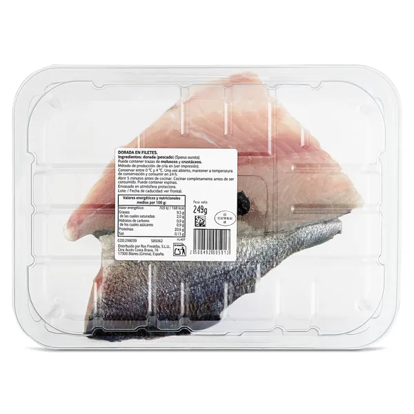 Filete de dorada Selección de Dia bandeja 240 g aprox. 3
