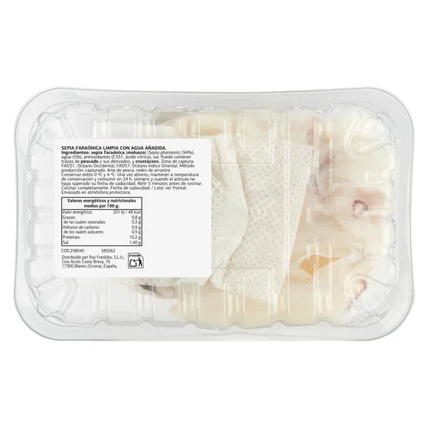 Sepia Selección de Dia bandeja 450 g aprox. 3